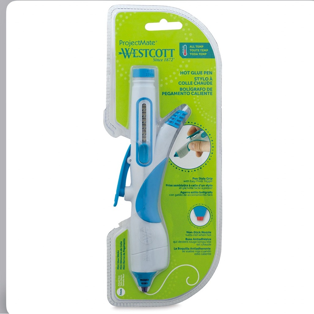 Hobby Lobby Blue and White Hot Glue Pen
